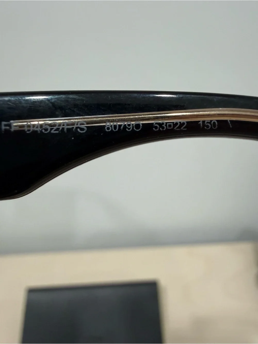 Fendi Black FF-0452/F/S Cat-Eye Sunglasses